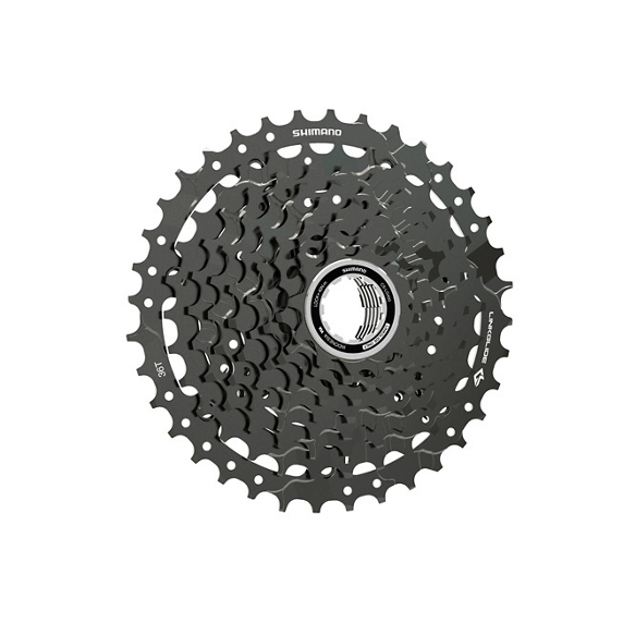 SHIMANO Cassette de piñones CS-LG400-9 9 velocidades - miniatura 2