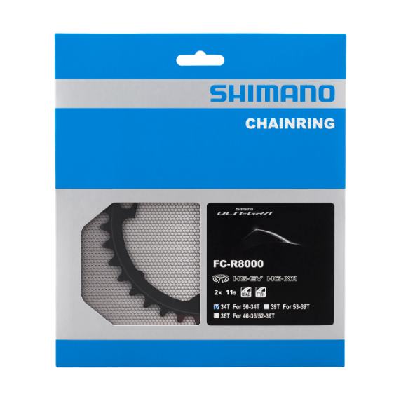 SHIMANO ULTEGRA Plato 34D para FC-R8000 - miniatura 2